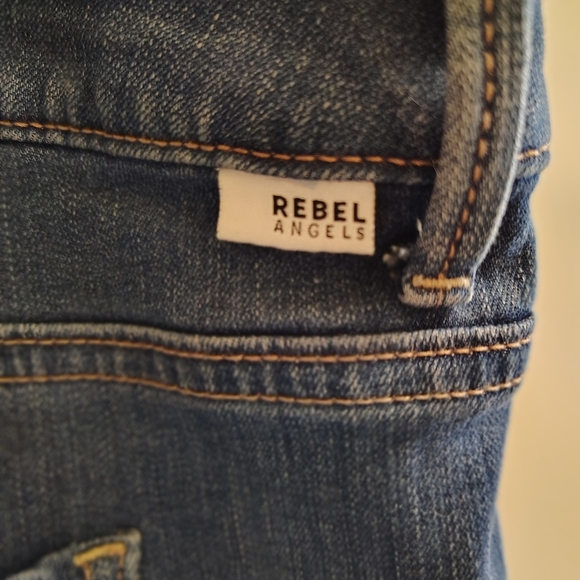 Rebel size 18 women's jeans denium comfortable, casual, stretchy, form fitting - Picture 7 of 8